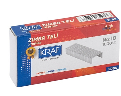 KRAF Zımba Teli No : 10 Beyaz 1000li 225G
