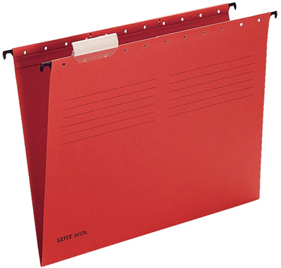 Leitz L-6515 Kırmızı Askılı Dosya