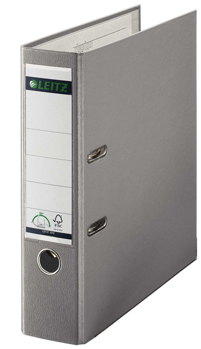 Leitz 1010 Geniş Büro Klasörü Gri (A4 Premium Arşiv Serisi)
