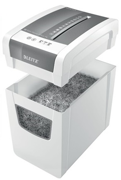 Leitz IQ Home Office Slim P4 Evrak İmha Makinesi (10 Yaprak Kapasiteli - 8001)