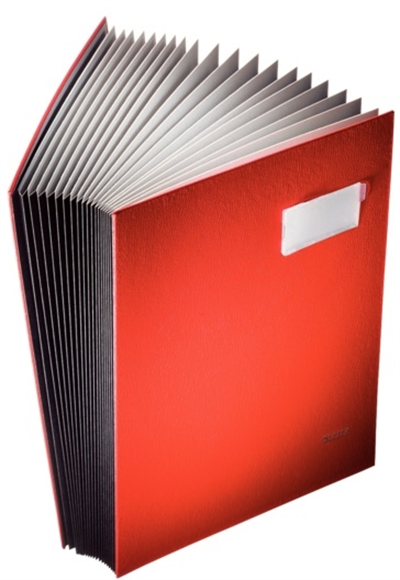 LEITZ İMZA DOSYASI PLASTİK 10 SAYFA L-5701 MAVİ