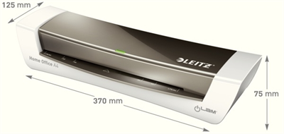 LEITZ LAMİNASYON MAKİNESİ A4 ILAM HOME WOW L-7368 GRİ