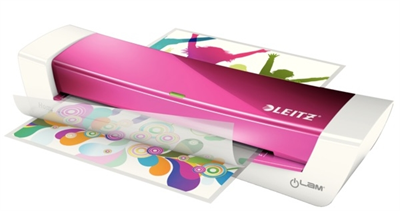 LEITZ LAMİNASYON MAKİNESİ A4 ILAM HOME WOW L-7368 PEMBE