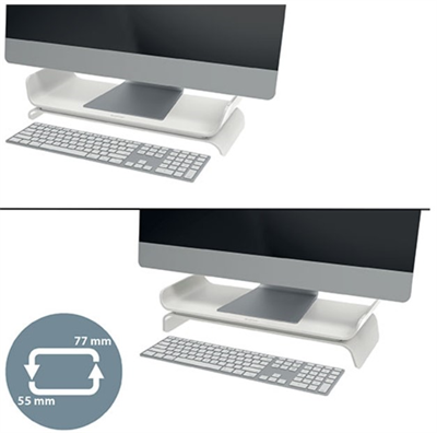 Leıtz Monitör Standı Ergo Ayarlanabilir L- 6504 Gri- Beyaz