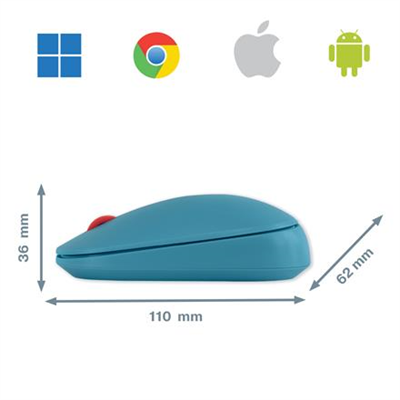 LEITZ MOUSE KABLOSUZ COSY L-6531 MAVİ