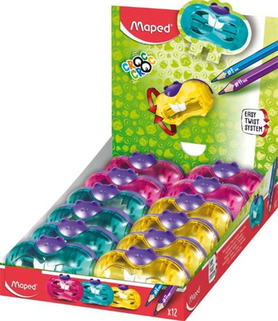 MAPED KALEMTIRAŞ CROC CROC TWIST ÇİFT DELİKLİ 18411