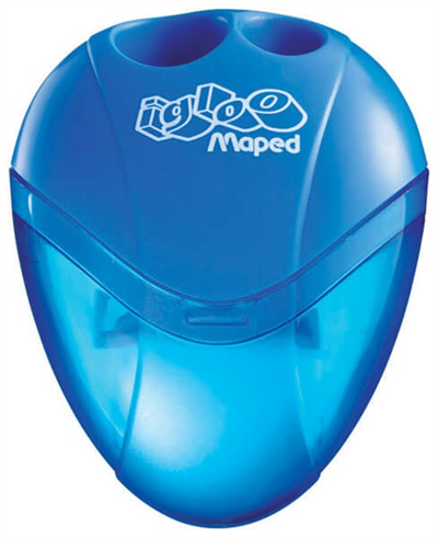 Maped Igloo Çift Delikli Hazneli Kalemtıraş