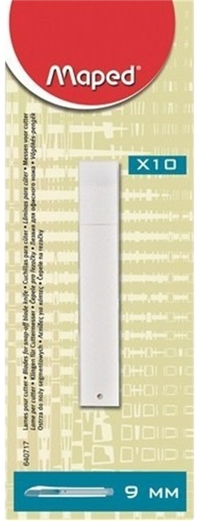 MAPED MAKET BIÇAĞI YEDEĞİ DAR 9MM 10 LU 640717