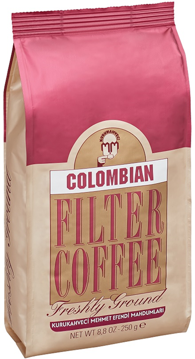 MEHMET EFENDİ FİLTRE KAHVE COLOMBIAN   250 GR