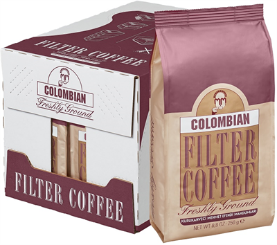 MEHMET EFENDİ FİLTRE KAHVE COLOMBIAN   250 GR
