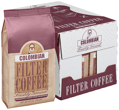 MEHMET EFENDİ FİLTRE KAHVE COLOMBIAN   250 GR