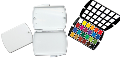 Mission Gold Water Color Triple Pan 24lü Suluboya Seti