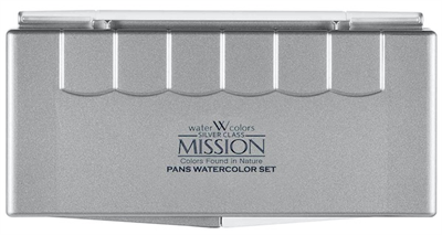 MISSION SULUBOYA SILVER TABLET PIGMENT 12 Lİ 5012