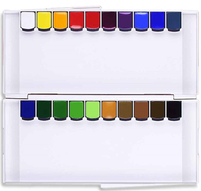 Mission Silver Water Color Tablet 20li Suluboya Seti (5020)