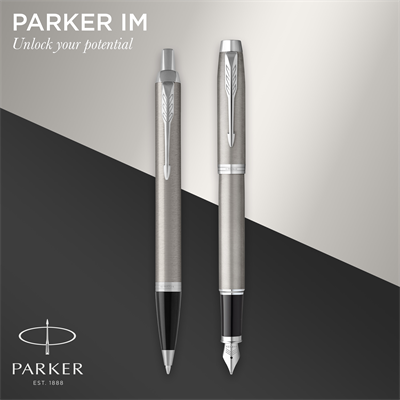 PARKER DOLMA KALEM + TÜKENMEZ KALEM KILIFLI IM SS CT DUO SET 2214458