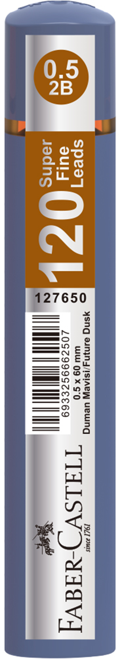 Faber-Castell Min Grip Soft 0.5 Mm 2B 120Li Duman Mavisi