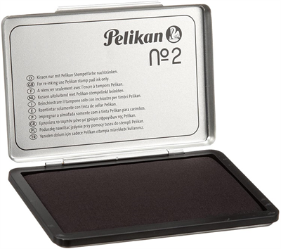 PELİKAN ISTAMPA NO:2 7x11 METAL SİYAH 331777