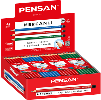 Pensan Kurşun Kalem Mercanlı 56260