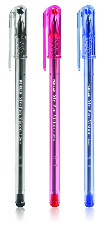 Pensan Tükenmez Kalem My-Pen 1.0 2210 Kırmızı