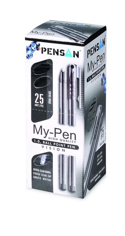 Pensan Tükenmez Kalem My-Pen 1.0 2210 Siyah