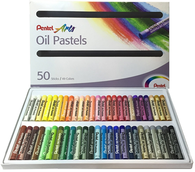 PENTEL PASTEL BOYA YAĞLI PHN50 50 RENK Y PHN50