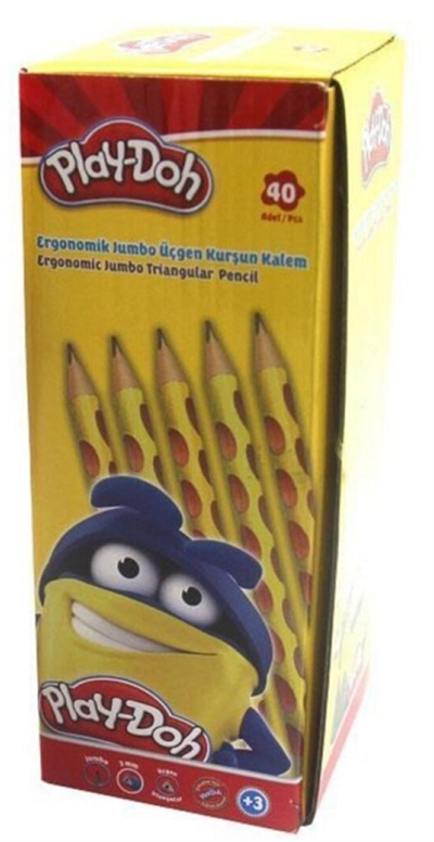 Play-Doh Oluklu Jumbo Üçgen Kurşun Kalem – KK014
