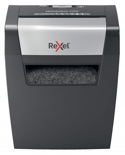 Rexel Momentum X308 Evrak İmha Makinesi (8 Yaprak - P3 - 2104570EU)