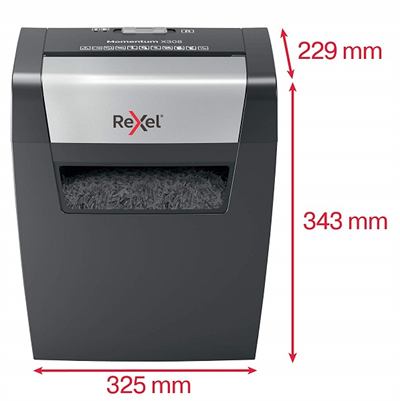 Rexel Momentum X308 Evrak İmha Makinesi (8 Yaprak - P3 - 2104570EU)