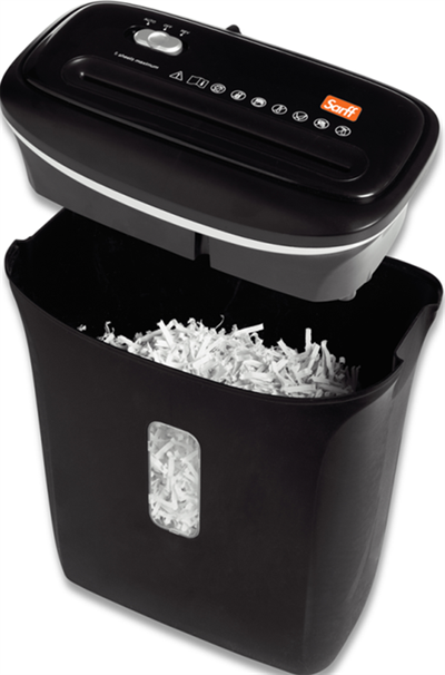 Sarff PS200 Evrak İmha Makinesi (6 Sayfa - 4x30 mm - 12 Litre)
