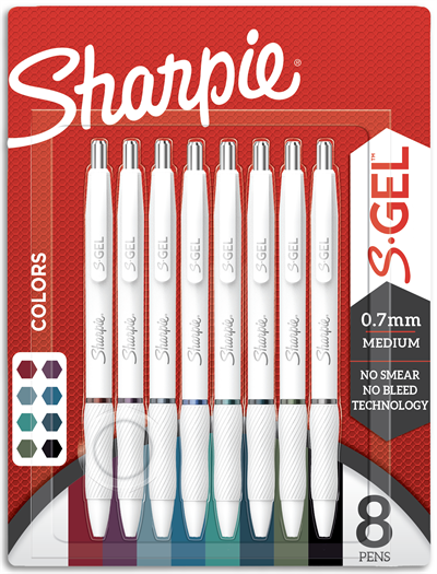 Sharpıe Jel Kalem S-Gel Fashıon Karışık Renk 8 Li 2208551