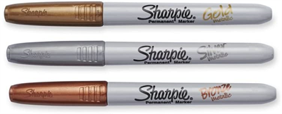 SHARPIE METALİK MARKÖR 3 LÜ KARIŞIK RENK 1986006