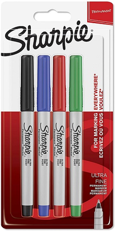 SHARPIE PERMANENT SET ULTRA FINE İNCE  4 LÜ 1985879