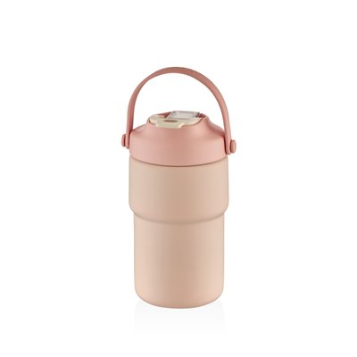 SHOTAY MUG MATARA ÇELİK TERMOS 450 ML ASKILI PASTEL RENK (4 ASS.) SHT-ST-8099