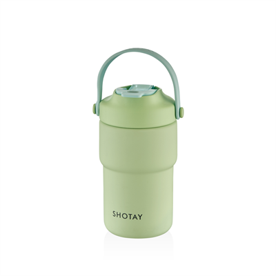 SHOTAY MUG MATARA ÇELİK TERMOS 450 ML ASKILI PASTEL RENK (4 ASS.) SHT-ST-8099