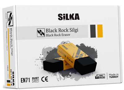 SİLKA SİLGİ BLACK ROCK 30 LU SG.6