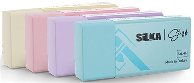 SİLKA SİLGİ PASTEL 4 RENK 24 LÜ ART.44
