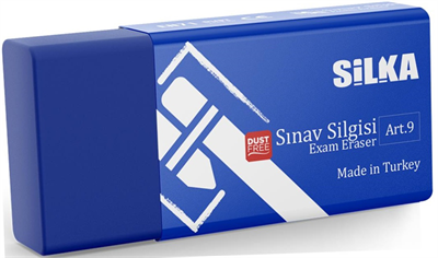 SİLKA SİLGİ SINAV MAVİ 24 LÜ ART.9