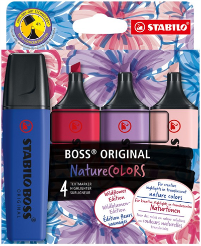 Stabılo Fosforlu Kalem Boss Wıldflowers 4 Lü Paket Eo70/4-1-103-5 51014224