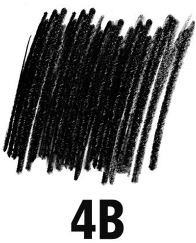 Staedtler Kurşun Kalem Dereceli Mars Lumograph Black 4B 100B-4B