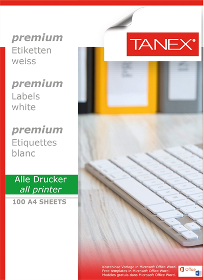TANEX LASER ETİKET TW-2150 50 MM 100 LÜ