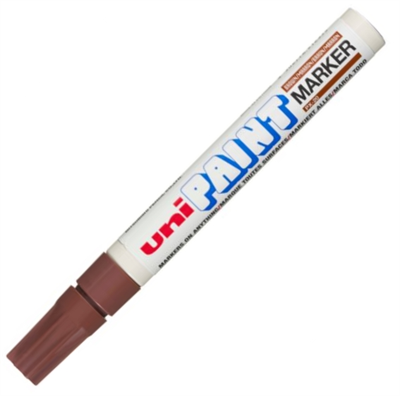 UNİ BOYAMA MARKÖRÜ PAINT PX-20 2.2-2.8 KAHVERENGİ