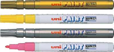 UNİ BOYAMA MARKÖRÜ PAINT PX-21 0.8-1.2 KIRMIZI