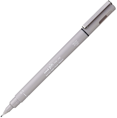 Uniball Drawing Pen Pin05-200 0.5 Açık Gri
