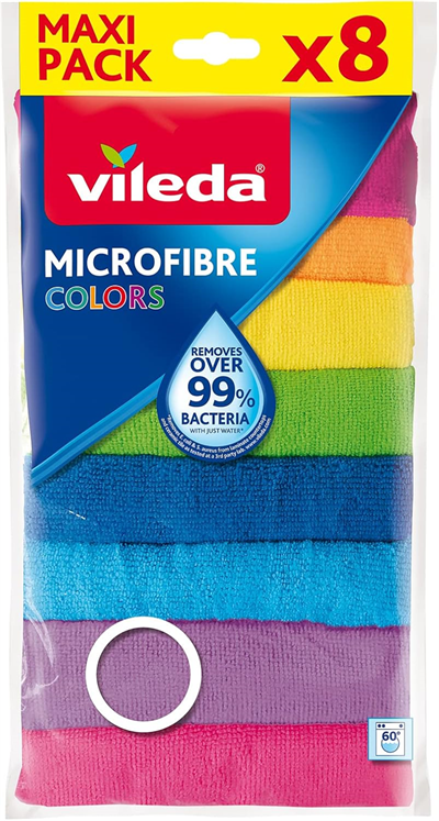 VİLEDA BEZ MİKROFİBER COLORS 8 Lİ 174430
