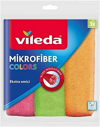 VİLEDA BEZ MİKROFİBER STYLE TEMİZLİK BEZİ EKO 3 LÜ 174434