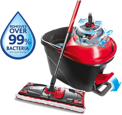 Vileda Ultramax EWC Komple Sistem | Mikrofiber Mop ve Sıkma Kovası