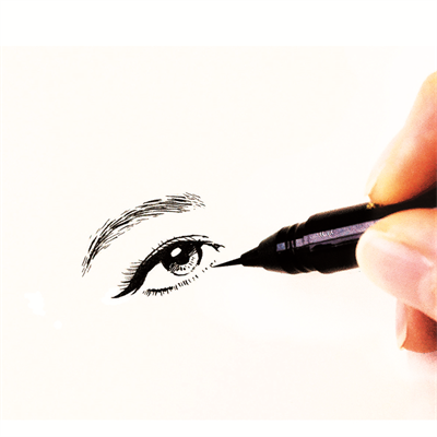 ZIG BRUSH PEN AI LINER ULTRA FINE BLACK ED100S