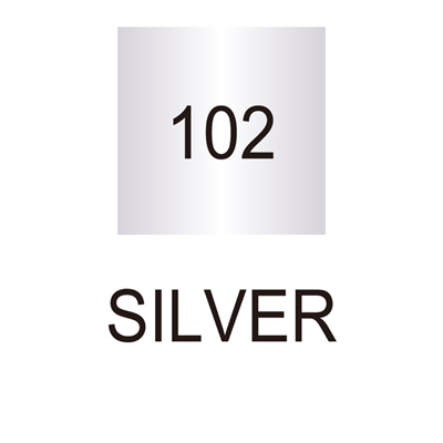 Zıg Clean Color Dot Metalik Tc-8100 102 Sılver