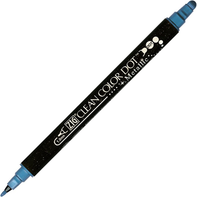 Zıg Clean Color Dot Metalik Tc-8100 125 Blue