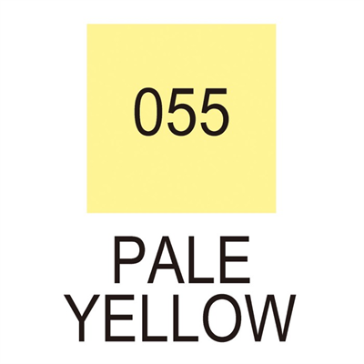 ZIG CLEAN COLOR REAL BRUSH RB-6000AT 055 PALE YELLOW